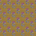 Bram Printed Fabric (By The Metre) Gold