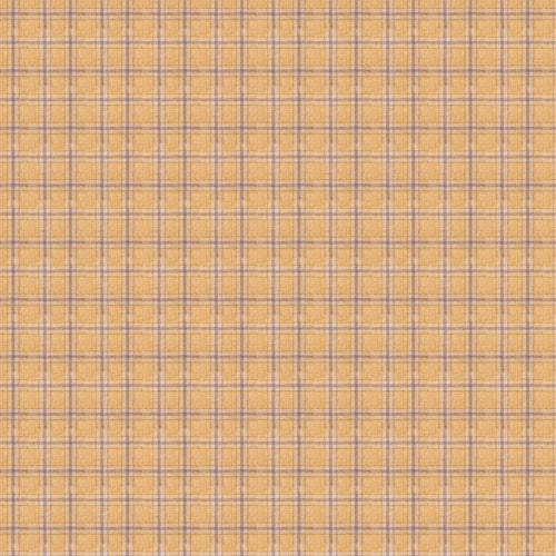 Check Yellow Fabric - Bridgewater Woven Wool Fabric (By The Metre) Mustard Voyage Maison