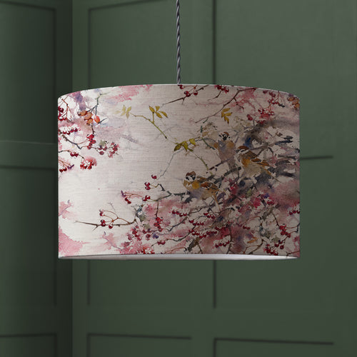 Floral Pink Lighting - Brushwood Eva Lamp Shade Blossom Darren Woodhead