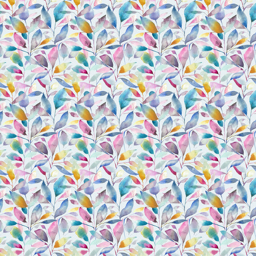 Fauna Multi Fabric - Brympton Printed Cotton Fabric Cream Voyage Maison