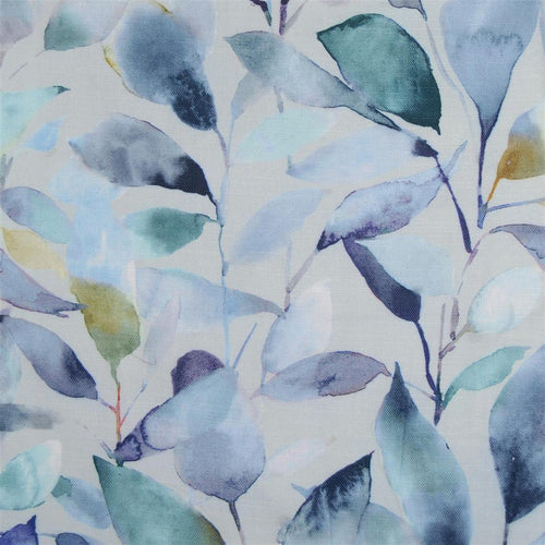Fauna Blue Fabric - Brympton Printed Cotton Fabric Pacific Voyage Maison