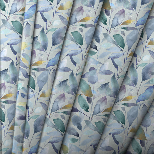 Floral Blue M2M - Brympton Printed Cotton Made to Measure Roman Blinds Pacific Voyage Maison