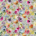 Burilda Printed Linen Fabric (By The Metre) Grenadine