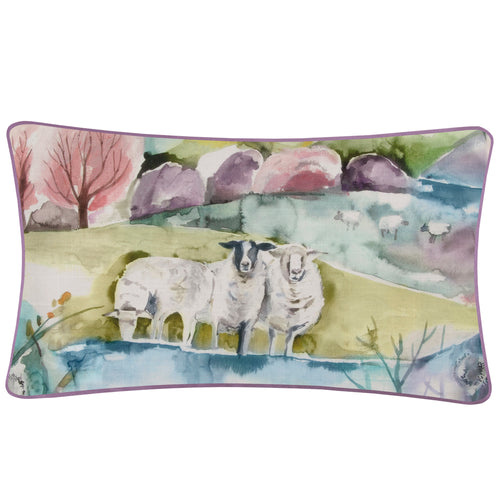 Animal Pink Cushions - Buttermere Outdoor Cushion Cover Multicolour Voyage Maison