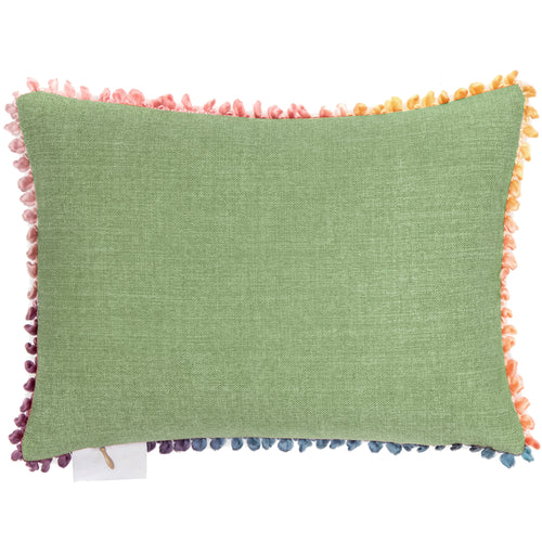 Voyage Maison Buttons & Ginger Small Printed Feather Cushion in Linen