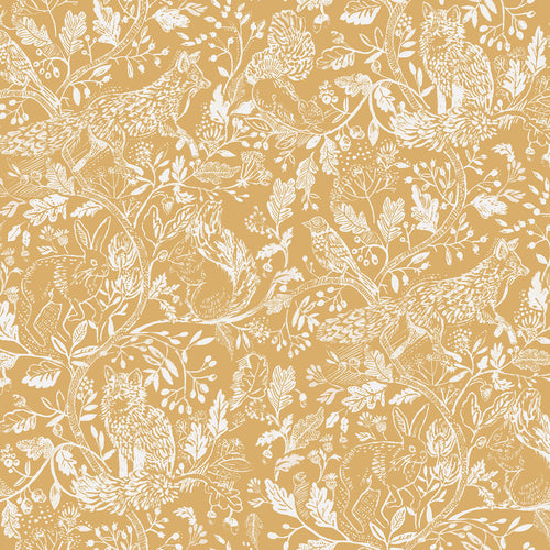  Samples - Cademuir  Wallpaper Sample Mustard Voyage Maison