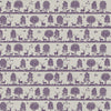 Cairngorms Printed Cotton Fabric (By The Metre) Damson