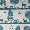 Cairngorms Printed Cotton Fabric (By The Metre) Azure