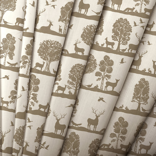 Animal Grey M2M - Cairngorms Printed Made to Measure Curtains Birch Voyage Maison