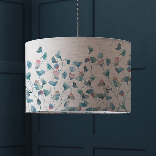 Floral Blue Lighting - Cala Eva Printed Lamp Shade Marine Voyage Maison