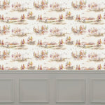 Voyage Maison Caledonian Forest 1.4m Wide Width Wallpaper in Plum