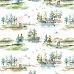 Voyage Maison Caledonian Forest 1.4m Wide Width Wallpaper in Topaz