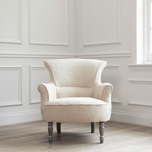 Plain Cream Furniture - Camilla  Chair Barley Voyage Maison
