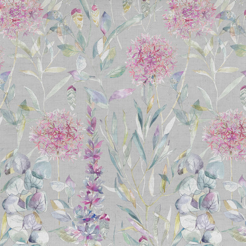 Samples - Carneum Ann Printed Fabric Sample Swatch Sorbet Voyage Maison
