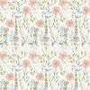 Carneum Printed Cotton Fabric (By The Metre) Cinnamon