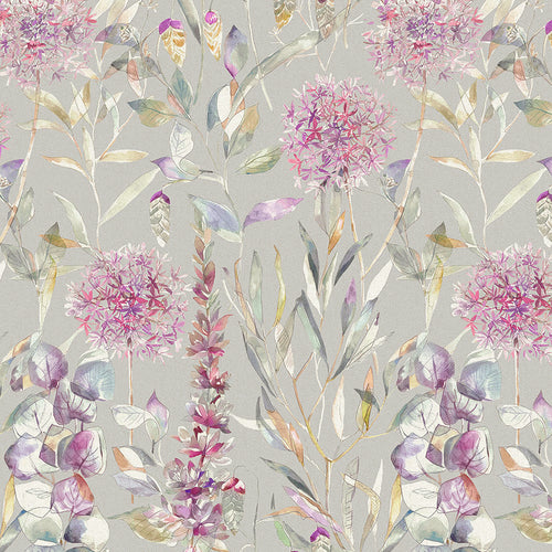 Samples - Carneum Fiona Printed Fabric Sample Swatch Raspberry Voyage Maison
