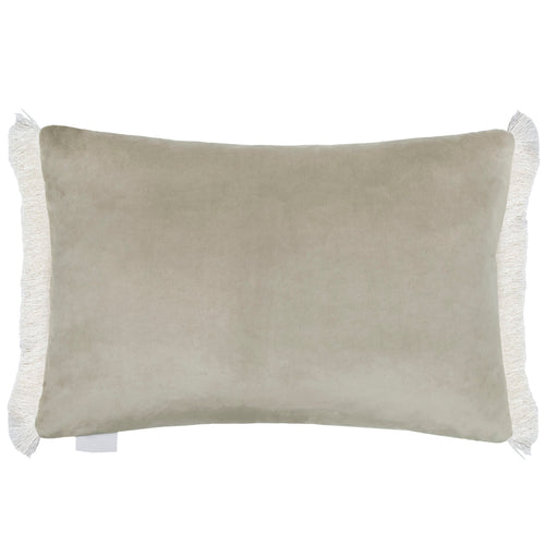 Additions Carrara Fringed Feather Cushion in Meadow