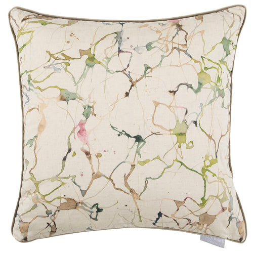 Additions Carrara Printed Feather Cushion in Meadow