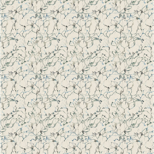 Abstract Cream Fabric - Carrara Printed Cotton Fabric (By The Metre) Frost Additions