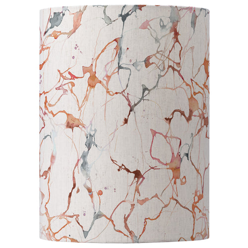 Floral Orange Lighting - Carrara Anna Lamp Shade Rosewater Voyage Maison