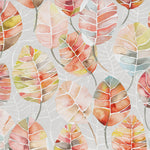 Cassava Printed Cotton Fabric (By The Metre) Cinnamon