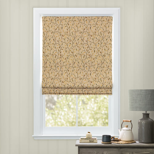 Floral Yellow M2M - Cervino Woven Jacquard Made to Measure Roman Blinds Default Voyage Maison