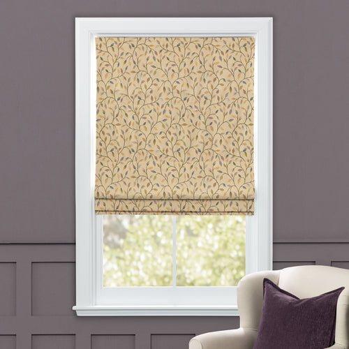 Floral Purple M2M - Cervino Woven Jacquard Made to Measure Roman Blinds Default Voyage Maison