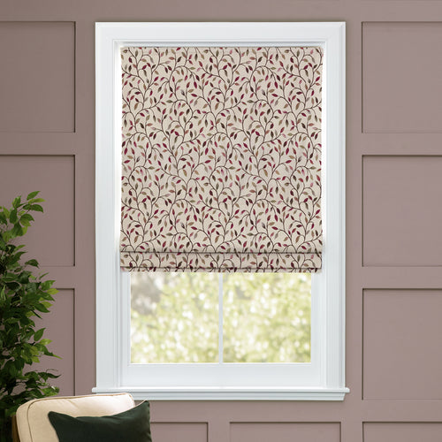 Floral Purple M2M - Cervino Woven Jacquard Made to Measure Roman Blinds Default Voyage Maison