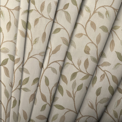 Floral Green M2M - Cervino Woven Jacquard Made to Measure Roman Blinds Default Voyage Maison