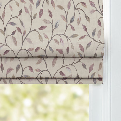 Floral Purple M2M - Cervino Woven Jacquard Made to Measure Roman Blinds Default Voyage Maison