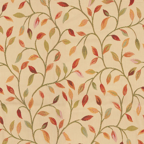 Floral Red M2M - Cervino Woven Jacquard Made to Measure Curtains Default Voyage Maison