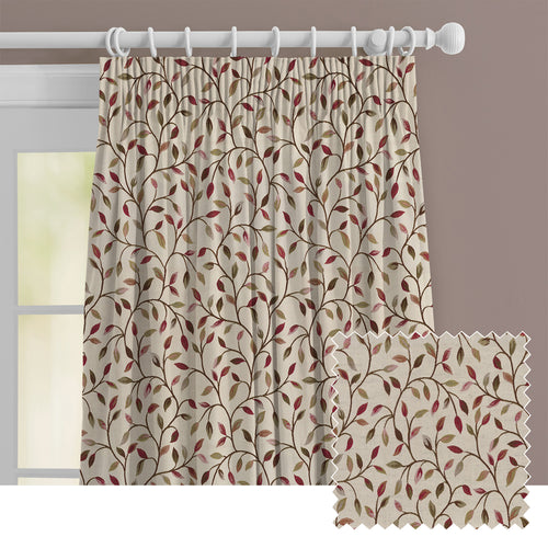 Floral Purple M2M - Cervino Woven Jacquard Made to Measure Curtains Default Voyage Maison