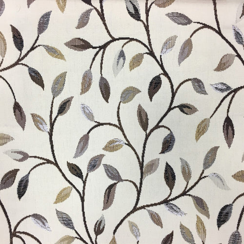 Samples - Cervino  Fabric Sample Swatch Brown Black Voyage Maison