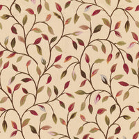 Floral Multi Fabric - Cervino Woven Jacquard Fabric Elderberry Voyage Maison