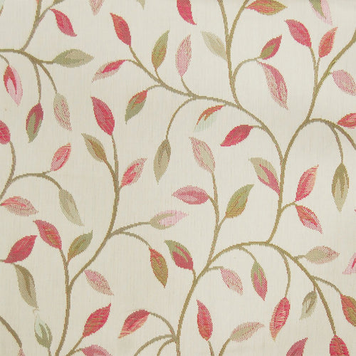 Floral Pink Fabric - Cervino Woven Jacquard Fabric (By The Metre) Rose Hip Voyage Maison