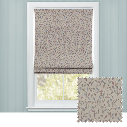 Floral Pink M2M - Cervino Woven Jacquard Made to Measure Roman Blinds Default Voyage Maison