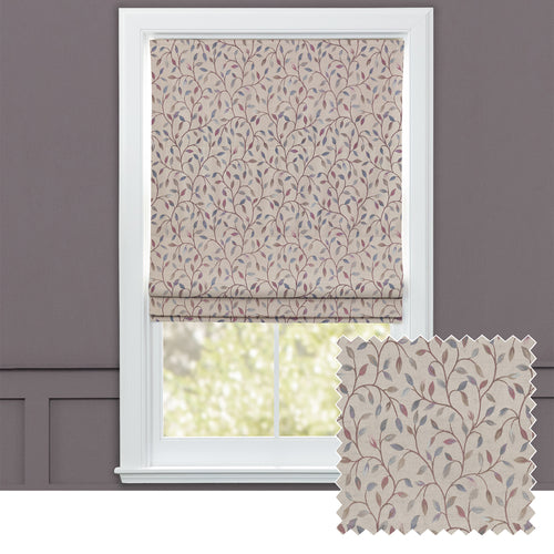 Floral Pink M2M - Cervino Woven Jacquard Made to Measure Roman Blinds Default Voyage Maison