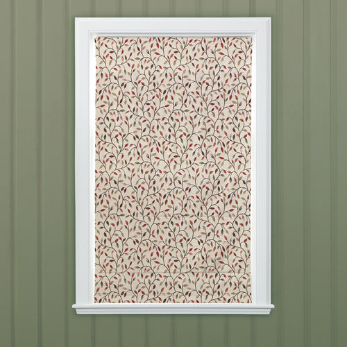 Floral Red M2M - Cervino Woven Jacquard Made to Measure Roman Blinds Default Voyage Maison