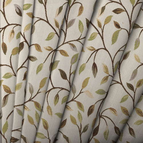 Floral Green M2M - Cervino Woven Jacquard Made to Measure Roman Blinds Default Voyage Maison