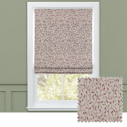 Floral Pink M2M - Cervino Woven Jacquard Made to Measure Roman Blinds Default Voyage Maison