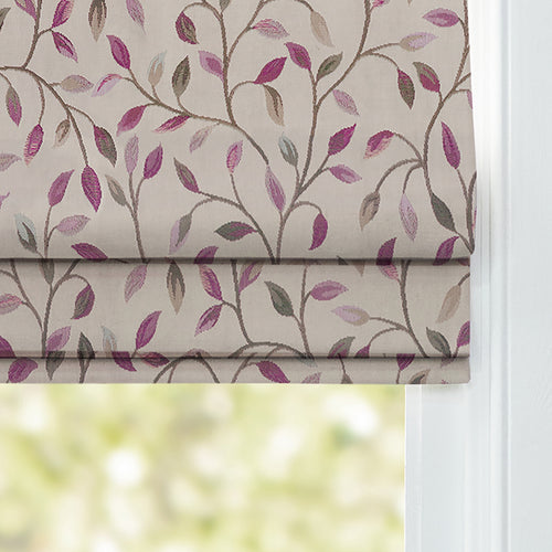 Floral Pink M2M - Cervino Woven Jacquard Made to Measure Roman Blinds Default Voyage Maison