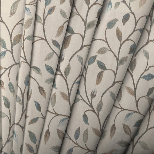 Floral Blue M2M - Cervino Woven Jacquard Made to Measure Roman Blinds Default Voyage Maison