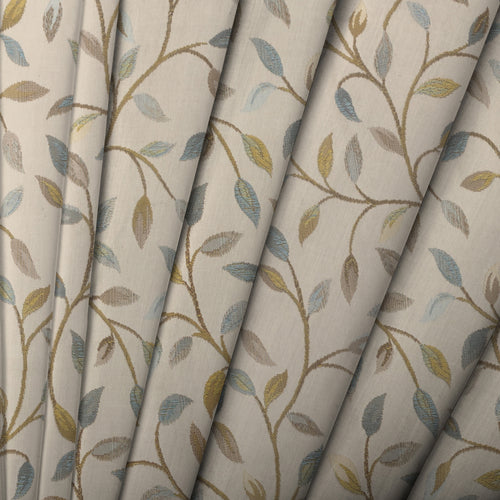 Floral Blue M2M - Cervino Woven Jacquard Made to Measure Roman Blinds Default Voyage Maison