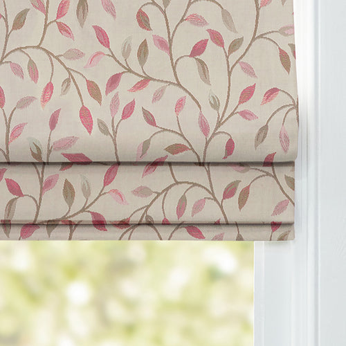 Floral Pink M2M - Cervino Woven Jacquard Made to Measure Roman Blinds Default Voyage Maison