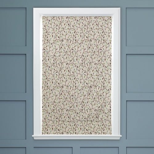 Floral Green M2M - Cervino Woven Jacquard Made to Measure Roman Blinds Default Voyage Maison