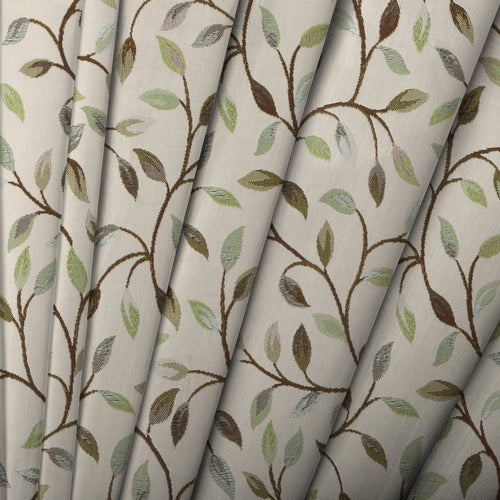 Floral Green M2M - Cervino Woven Jacquard Made to Measure Roman Blinds Default Voyage Maison