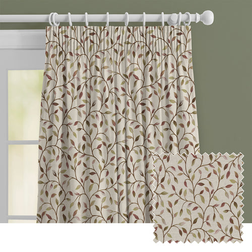 Floral Purple M2M - Cervino Woven Jacquard Made to Measure Curtains Default Voyage Maison