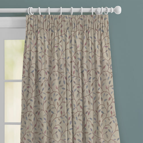 Floral Pink M2M - Cervino Woven Jacquard Made to Measure Curtains Default Voyage Maison