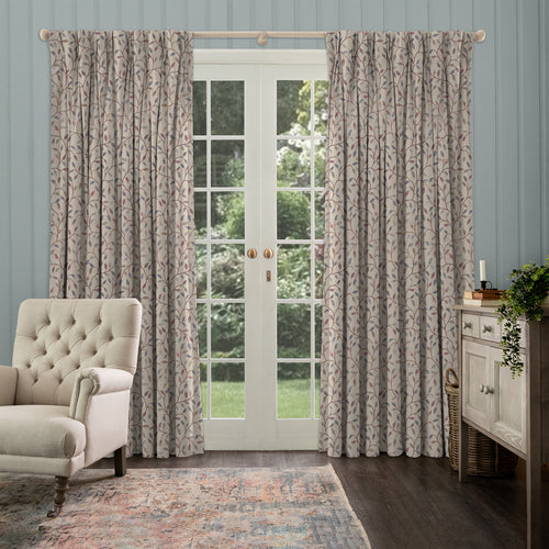 Floral Pink M2M - Cervino Woven Jacquard Made to Measure Curtains Default Voyage Maison