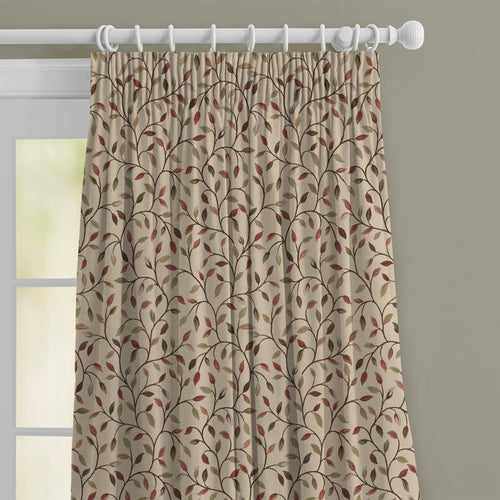 Floral Green M2M - Cervino Woven Jacquard Made to Measure Curtains Default Voyage Maison